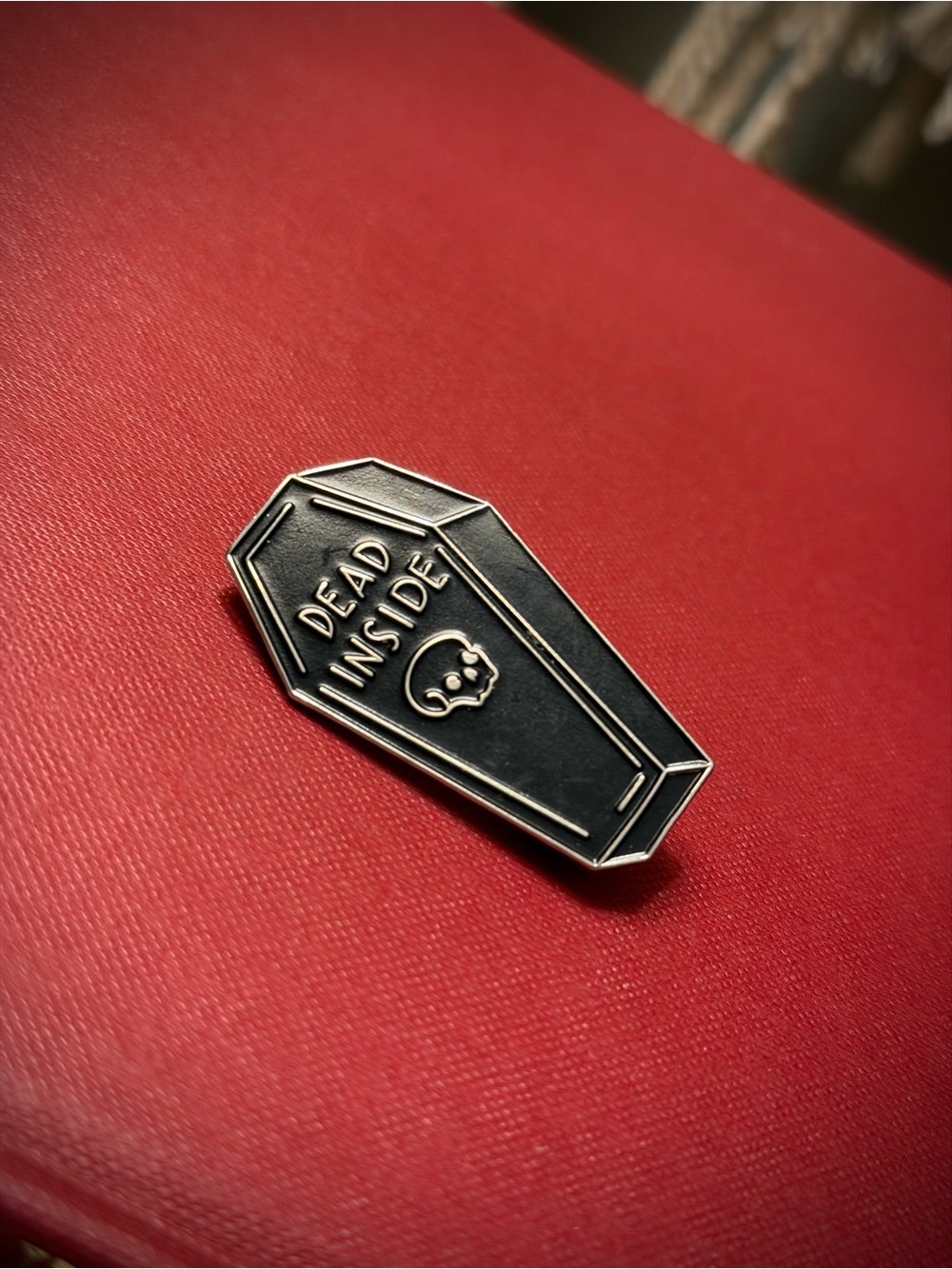 ‘Dead Inside' Enamel Pin -
